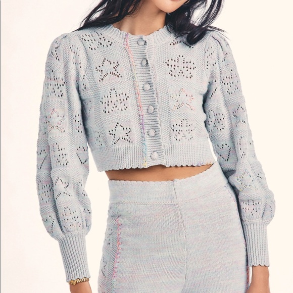 LOVESHACKFANCY CARDIGAN 🌈 - Picture 1 of 9